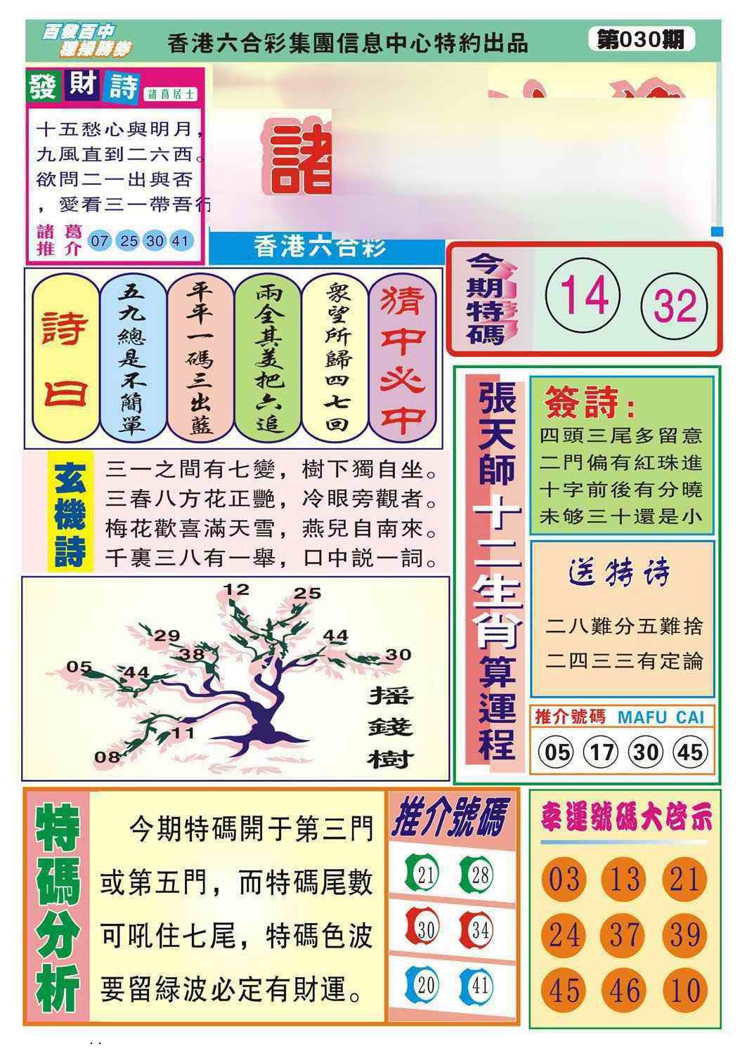 030期诸葛神算[图]